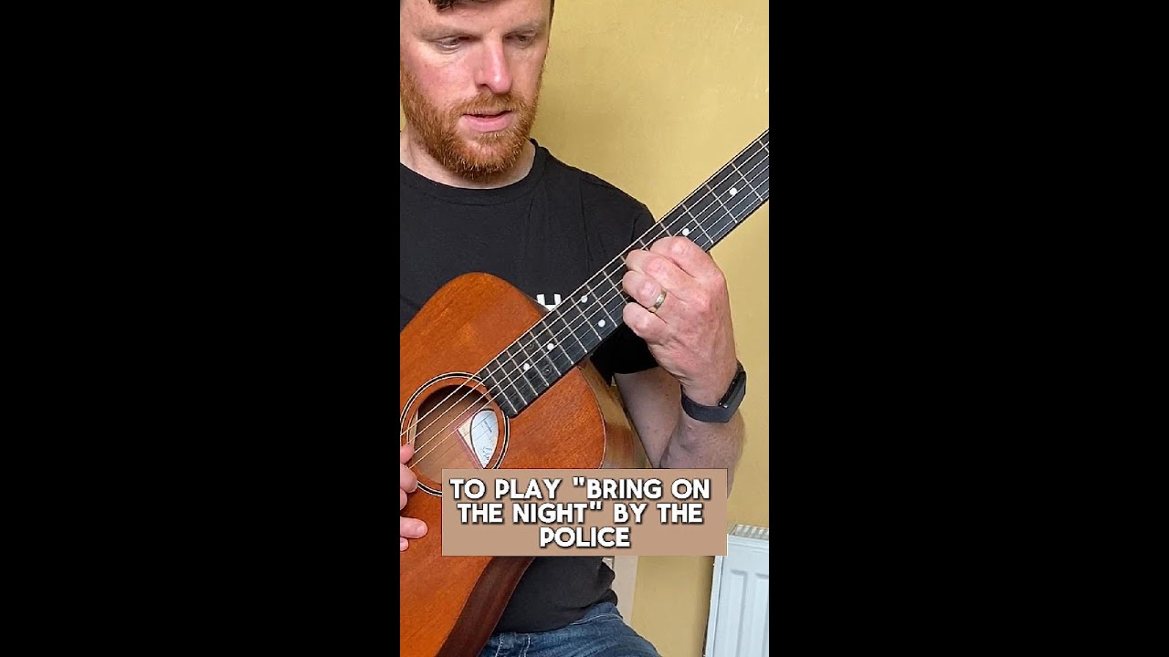 bring on the night guitar part #thepolice #sting #fingerpickingguitar #fingerpicking #acousticguitar