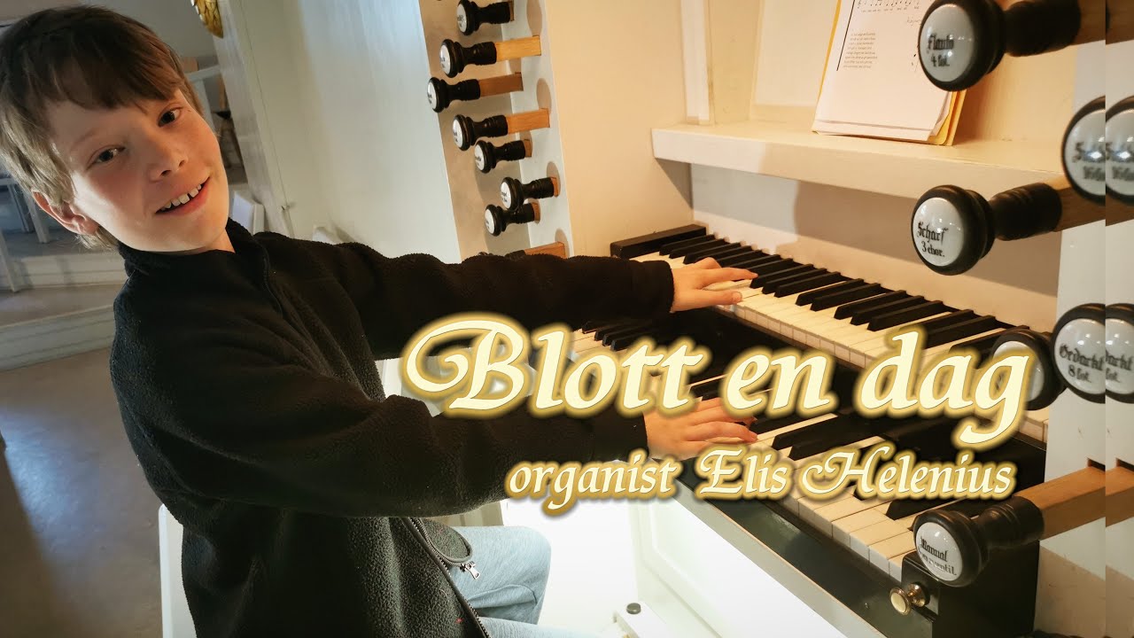 BLOTT EN DAG med organist Elis Helenius på orgeln i Ekenäs kyrka, Raseborg, Finland.
