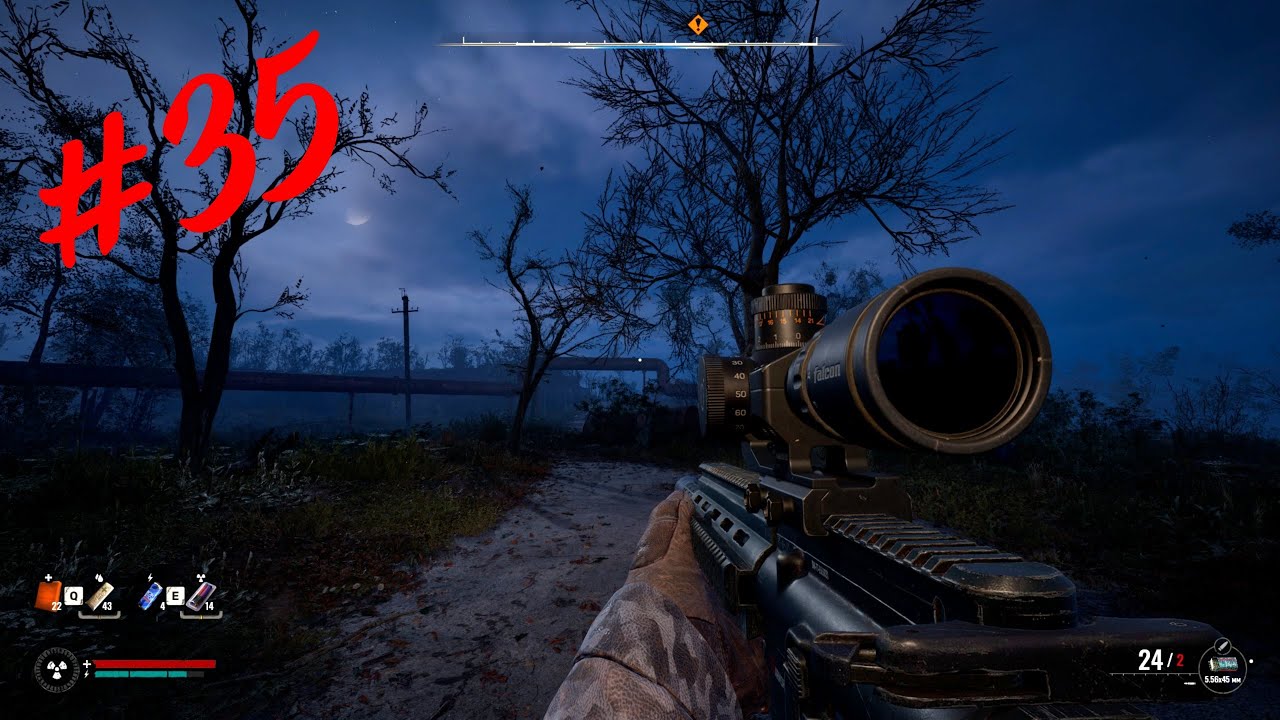 #35 STALKER 2 HDR Максимальная графика 2K, RTX 4070 Версия 1.7 ПРОХОЖДЕНИЕ