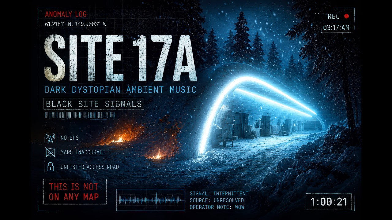 Site 17A Dark Dystopian Ambient Music - Black Site Signals