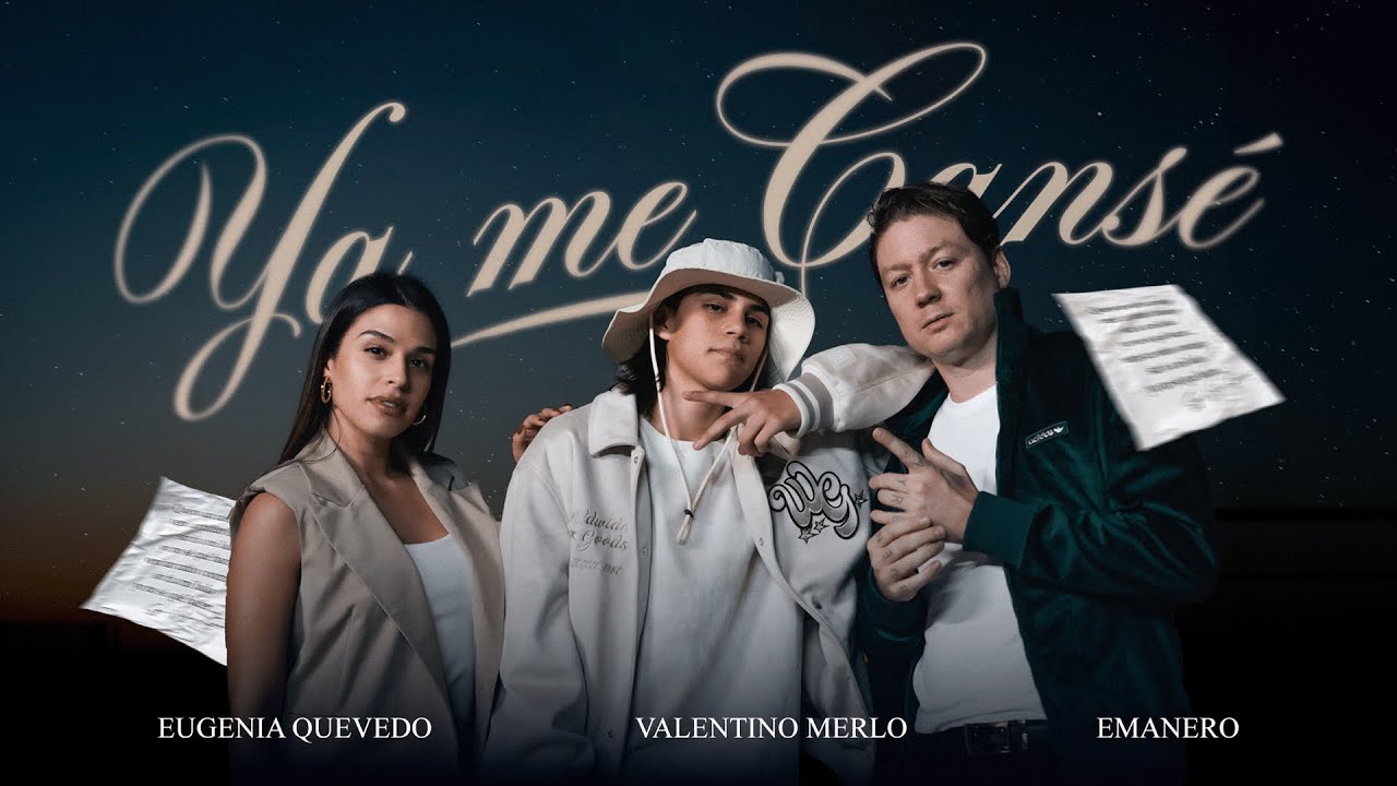 Valentino Merlo, Eugenia Quevedo, Emanero - Ya me canse (official video)