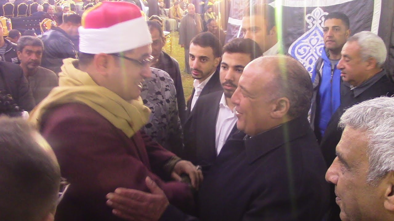 الشيخ محمود الشحات محمد انور عزاء والدة النائب المهندس فخرى طايل =ربع العشاء روعه =كفر العلوى =تلا