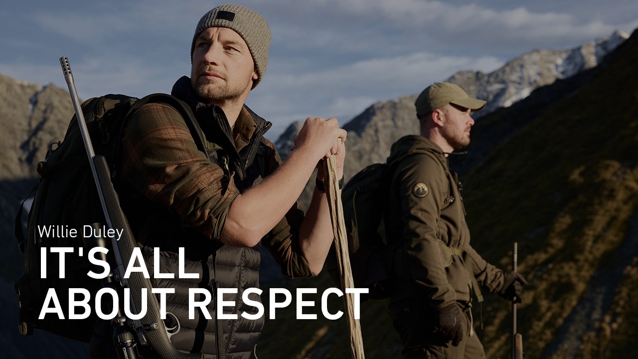 It's all about respect and immersing yourself in nature