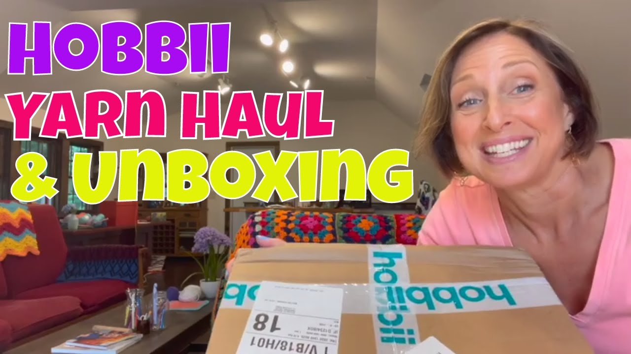 Hobbii Yarn Haul & Unboxing 2021
