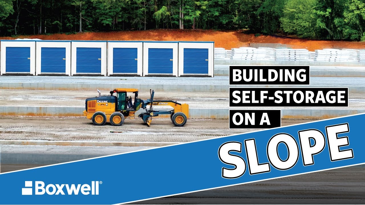 Building Self-Storage On A Slope