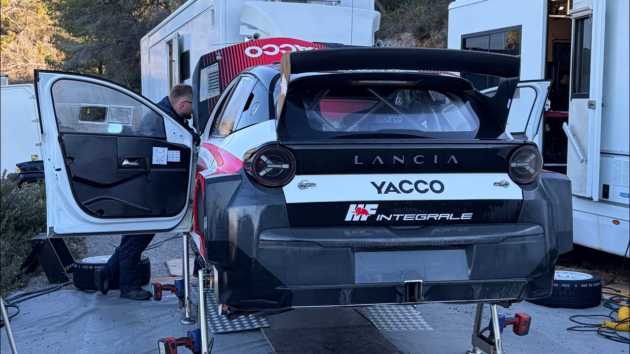 Test Day 2 Lancia Ypsilon Rally2 HF Integrale Y.Bonato/B.Boulloud