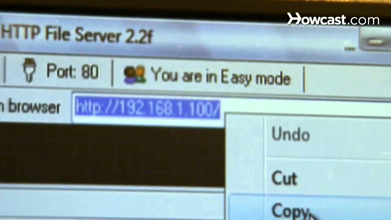 How to Use HFS