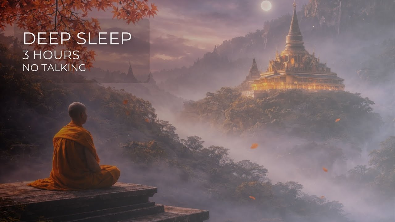 Deep Sleep Music • 3 Hours • Pink Noise • No Talking | Sleep & Relaxation