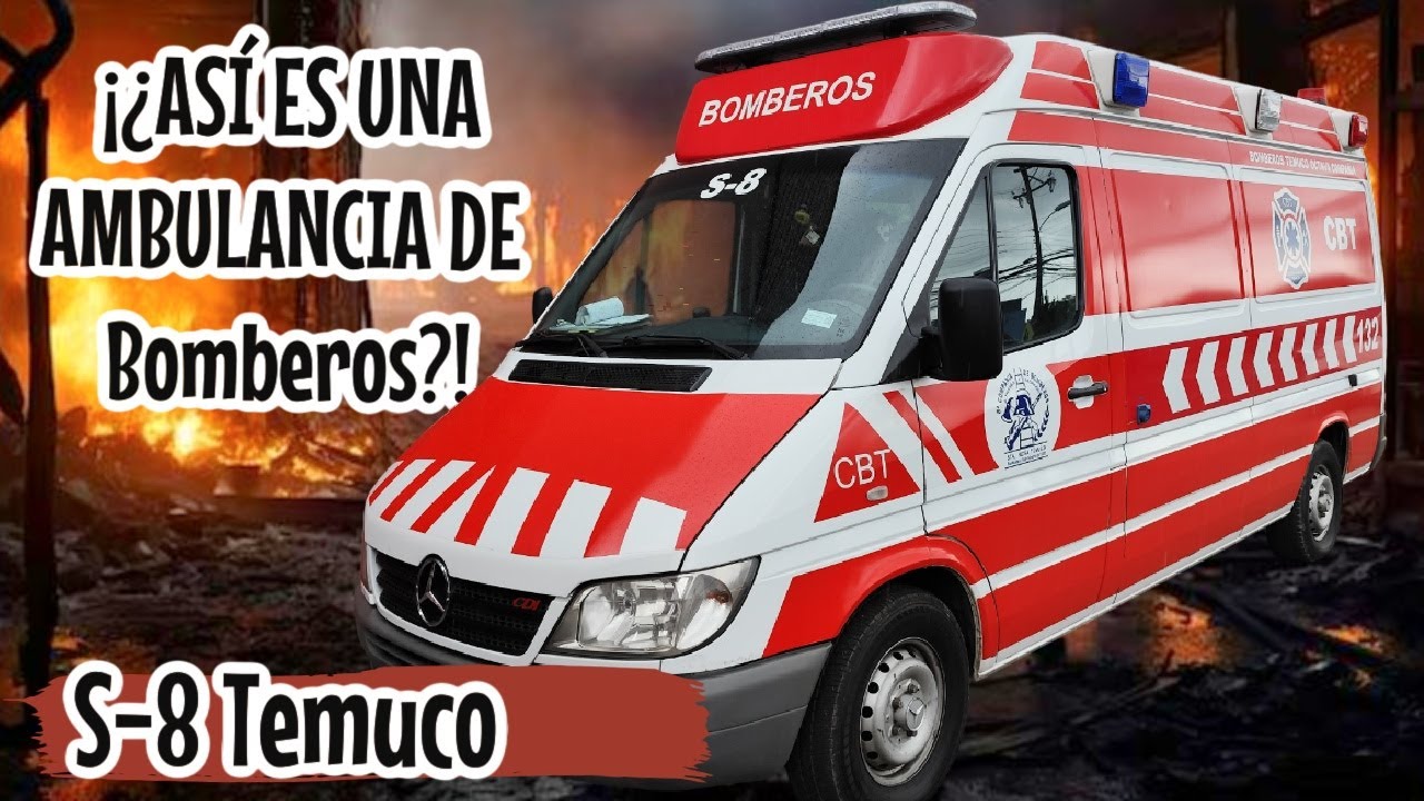 S-8 Ambulancia de Bomberos de Temuco