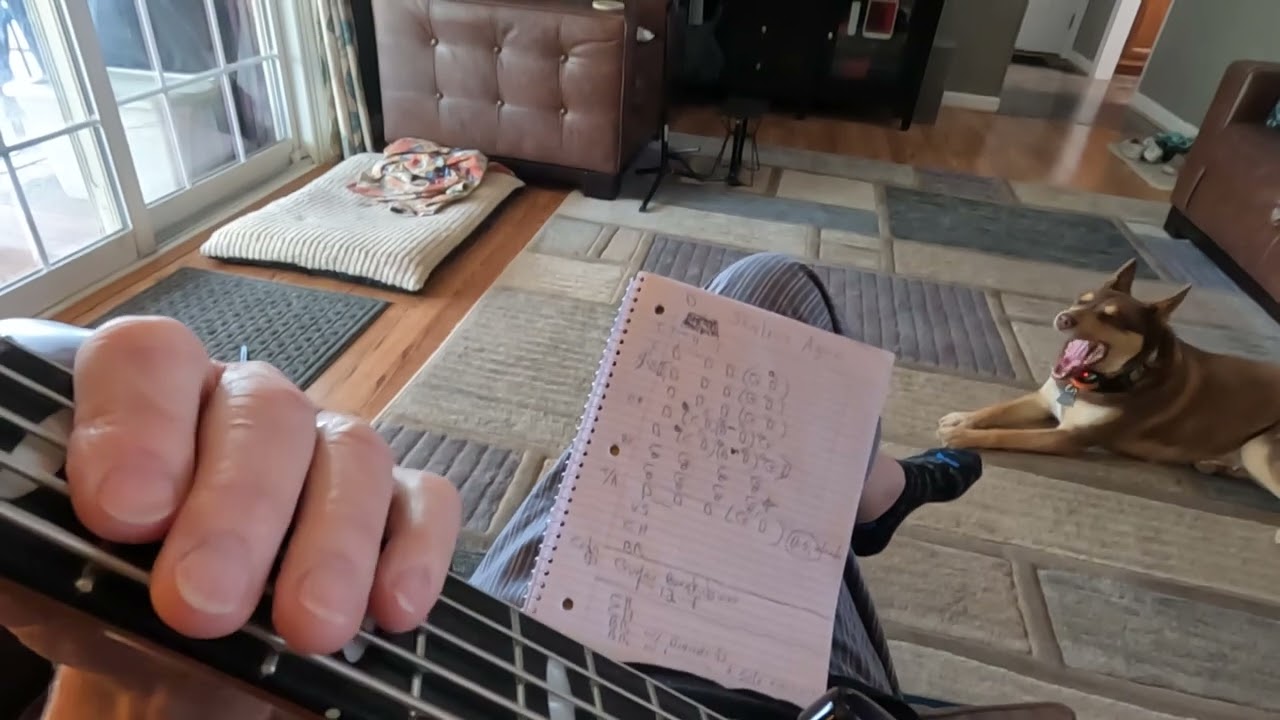 Jealous Again Black Crowes Bass lesson/tutorial/chord progression/music lesson.