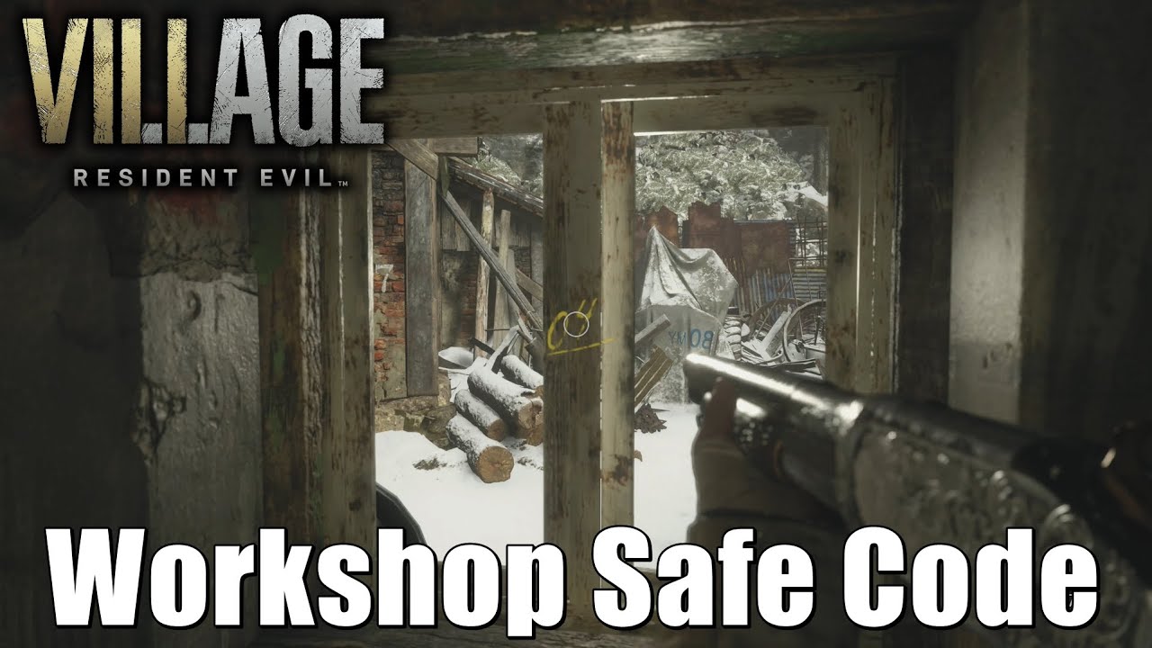 Resident Evil 8 Village Workshop Safe Code (Village 1F)