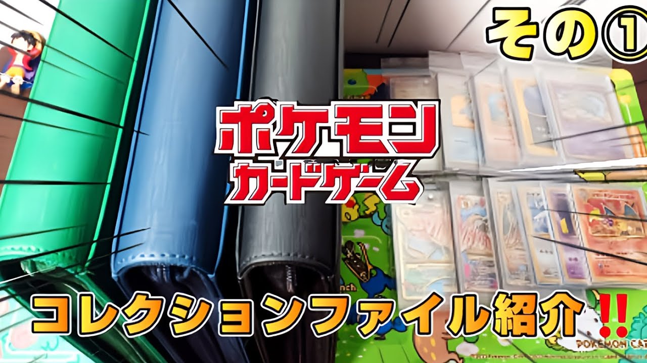 【ポケモンカード】コレクションファイル紹介してくよ‼️その①