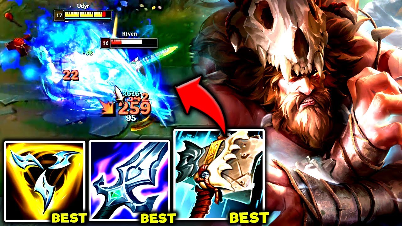 UDYR TOP MOST BROKEN (Q) DAMAGE I'VE EVER DONE (1V3 WITH EASE) - S13 Udyr TOP Gameplay Guide