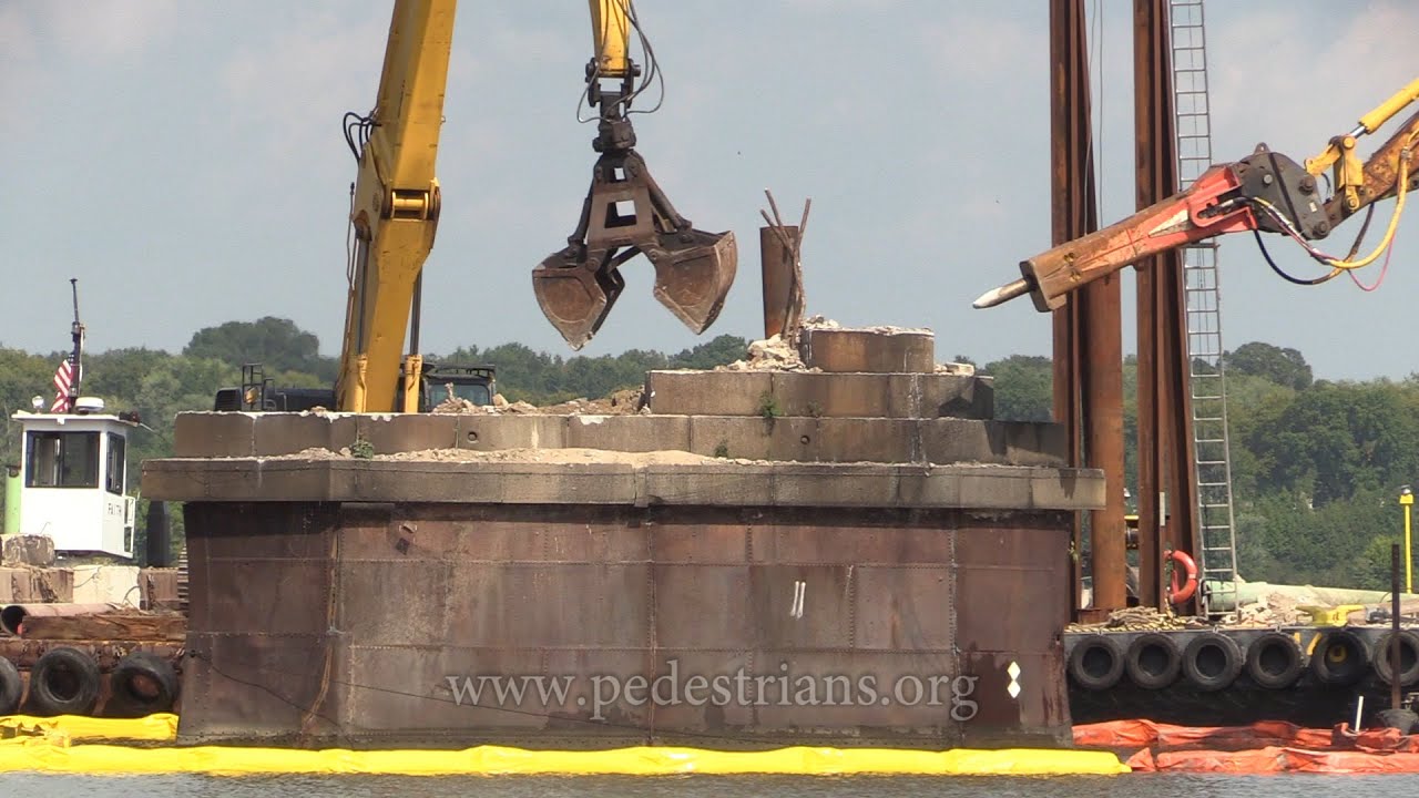 1866 Bridge Pier Demolition (Part 1)