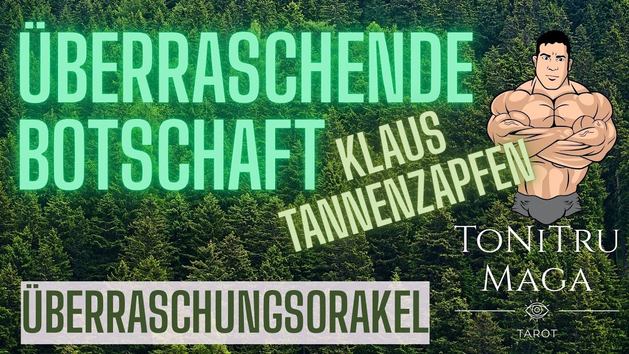 💌 Liebesorakel: Botschaft von Klaus Tannenzapfen 🌲👑 – Er sieht dich als Herrscherin