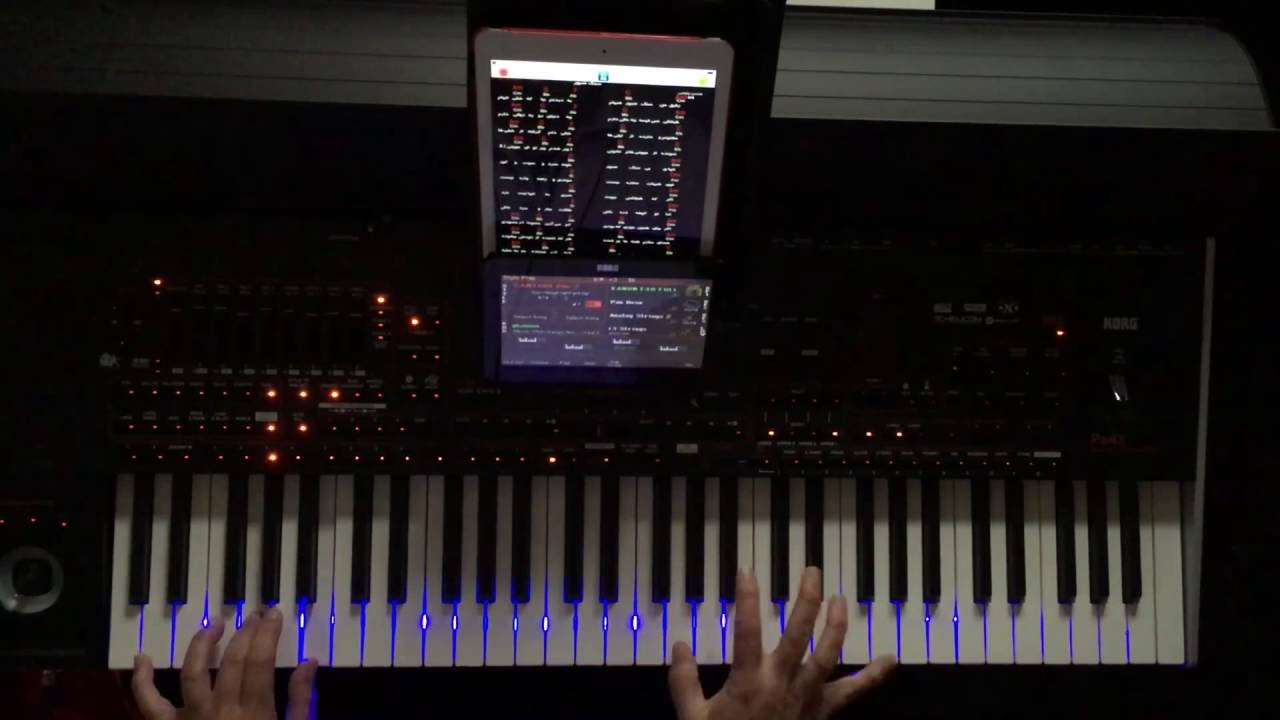 سنگ صبور ، سنتوری اجرای کامروز korg pa4x
