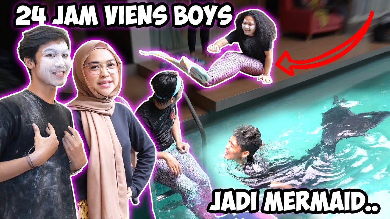 VIENS BOYS JADI MERMAID.. Gantengnya Hilang!! Ngakak Banget.. I Viens Boys