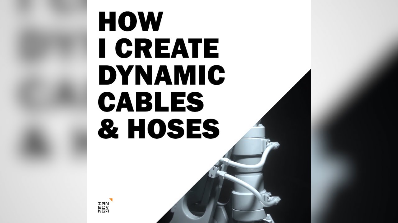 [007] How to create dynamic cables and hoses for your rig! | Cinema 4D Quicktip