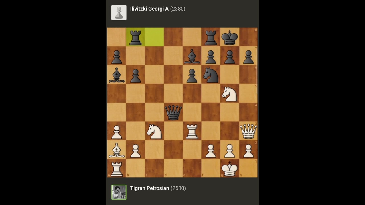 Tigran Petrosian vs Ilivitzki Georgi A || URS Championship 1/2 Final • Sverdlovsk - Russia (1951)