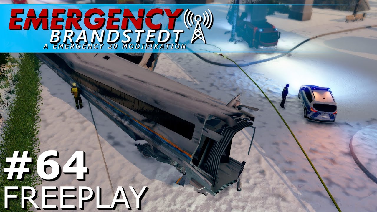 EMERGENCY 5 MODS/ Lüdenscheid #64: Eis und ICE! [Gameplay/ no Commentary]
