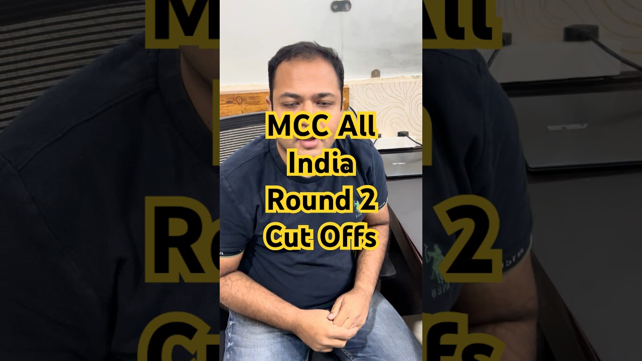 MCC Round 2 Result OUT | NEET 2025 Cut Offs for Open, EWS, OBC, SC, ST | MCC Counselling