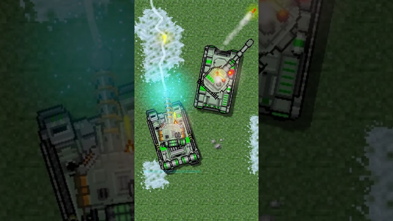 Meet thier Cousins | Rusted Warfare Mod #shorts