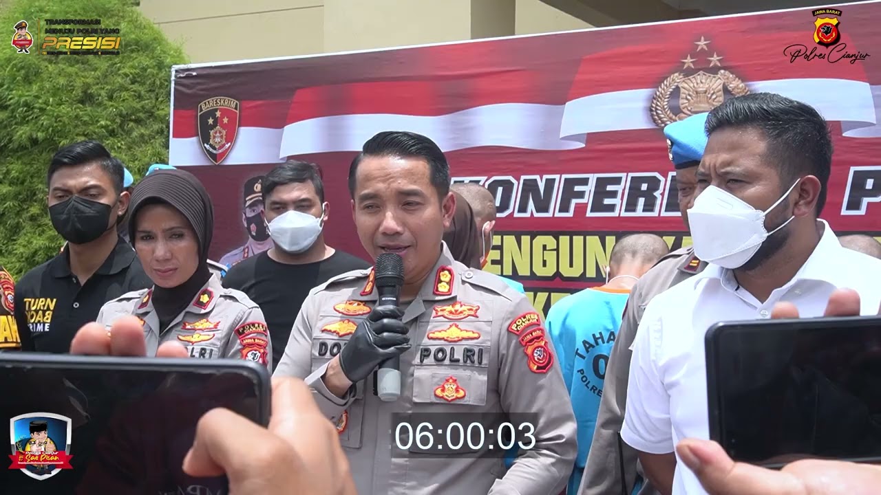 Pelaku Pembunuhan Pria Dalam karung di Cianjur Berhasil Ditangkap Polres Cianjur