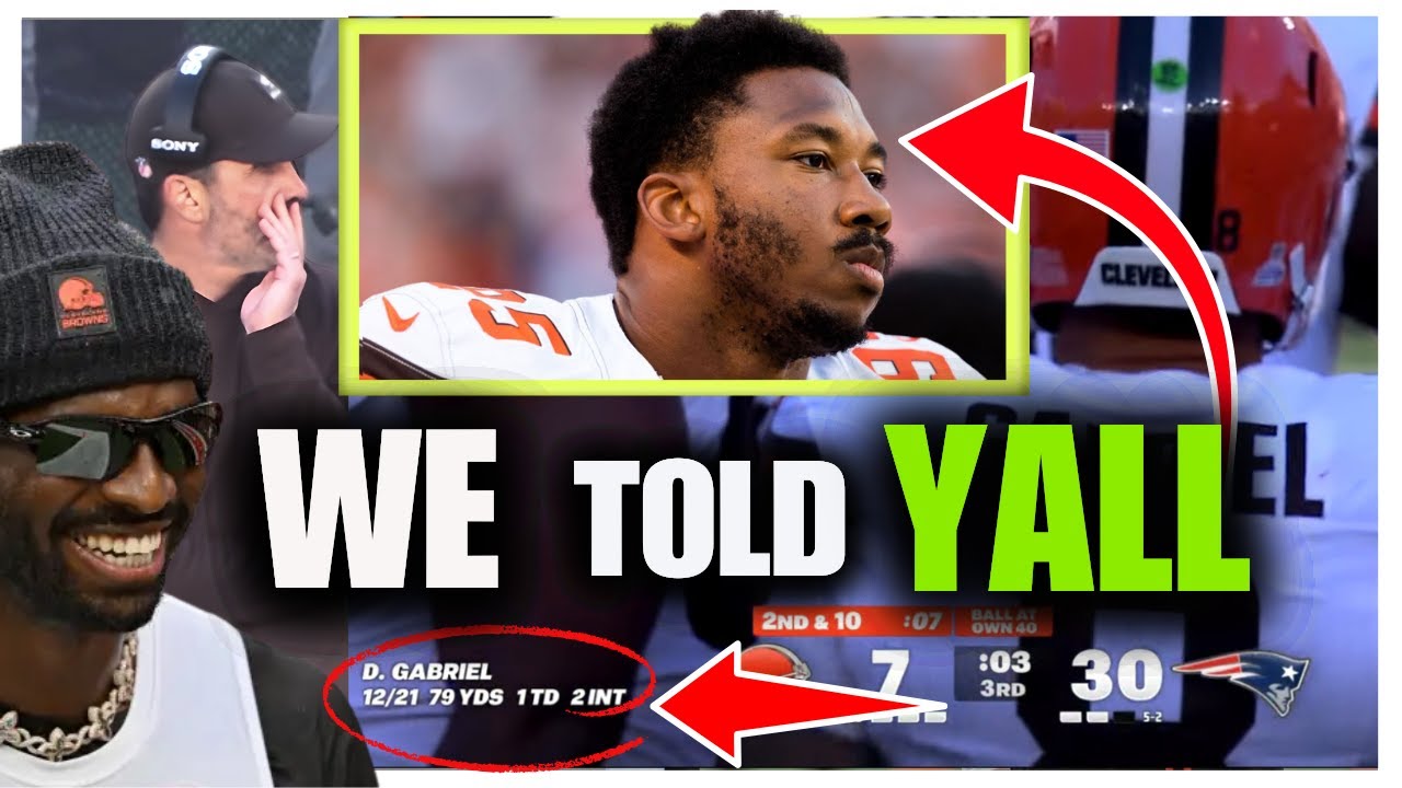 Игроки «Браунс» явно расстроены. В Кливленде всё становится совсем плохо.