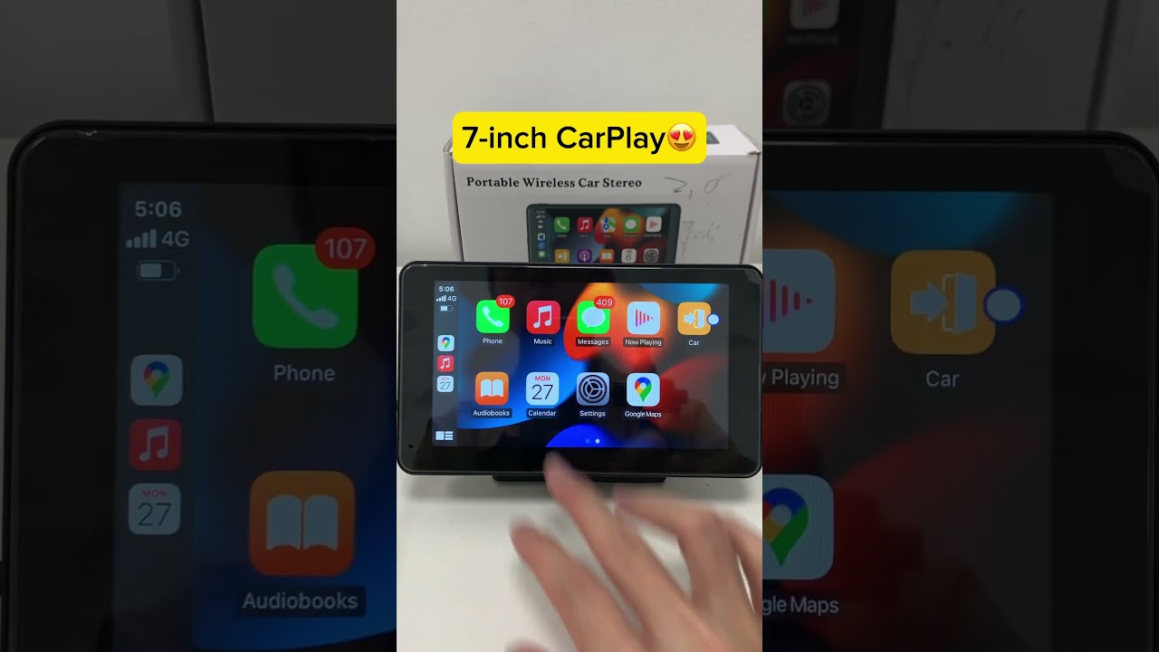Portable CarPlay.#hieha#carplay #applecarplay
