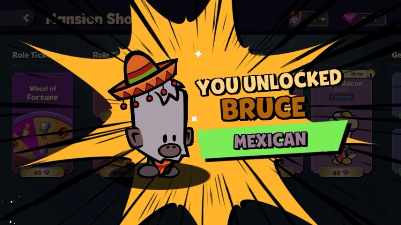 Mexican Bruce Unlocked! || Suspects: Mystery Mansion