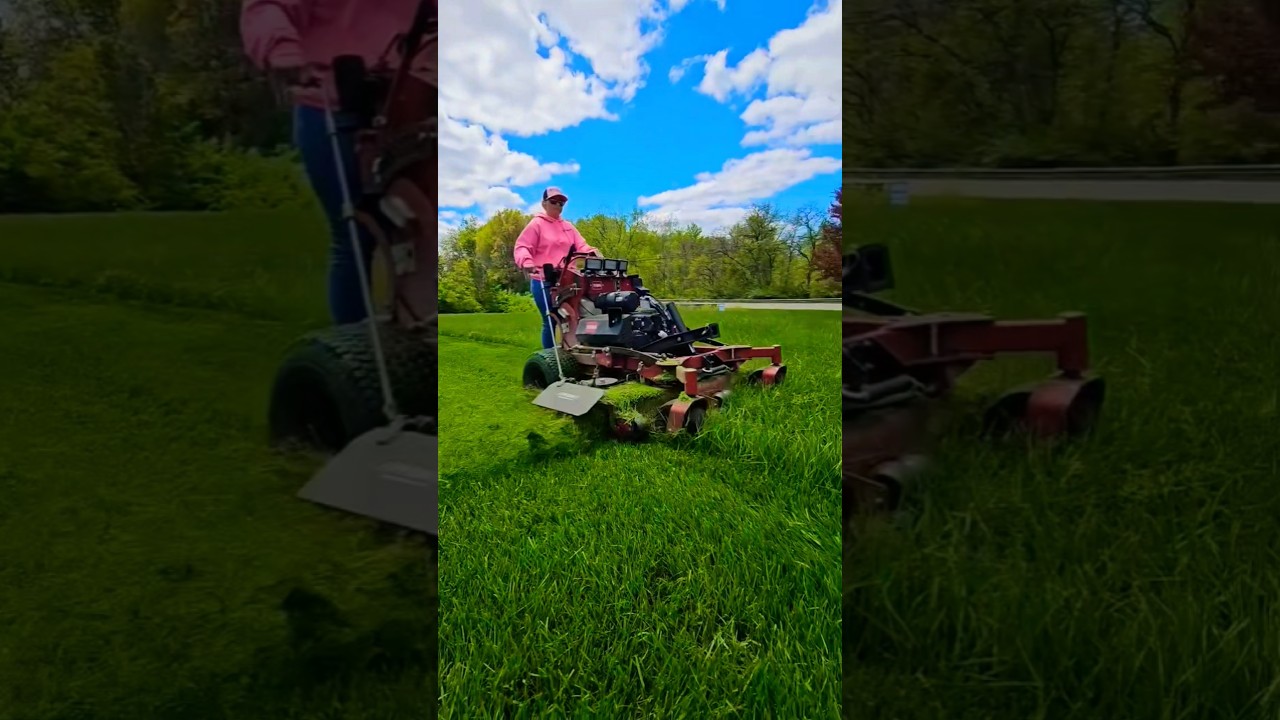 The Grass Grew a Foot This Week&hellip; No Problem for the Toro Grandstand Multi Force! 💪🏼