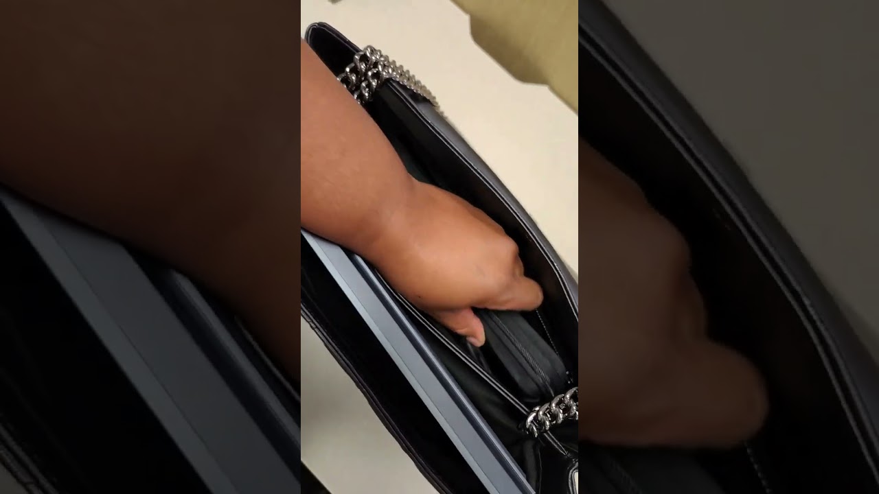 What's in your Large #Glamaholiclifestyle Monogram Flap Bag!? #flapbag #glamaholicflapbag