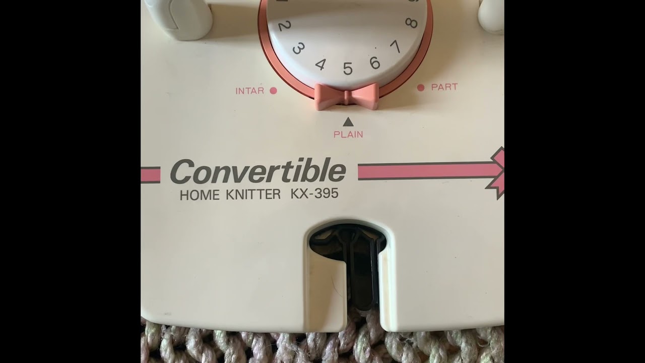 Brother Knitting Machine Not Working Sponge Bar Issue