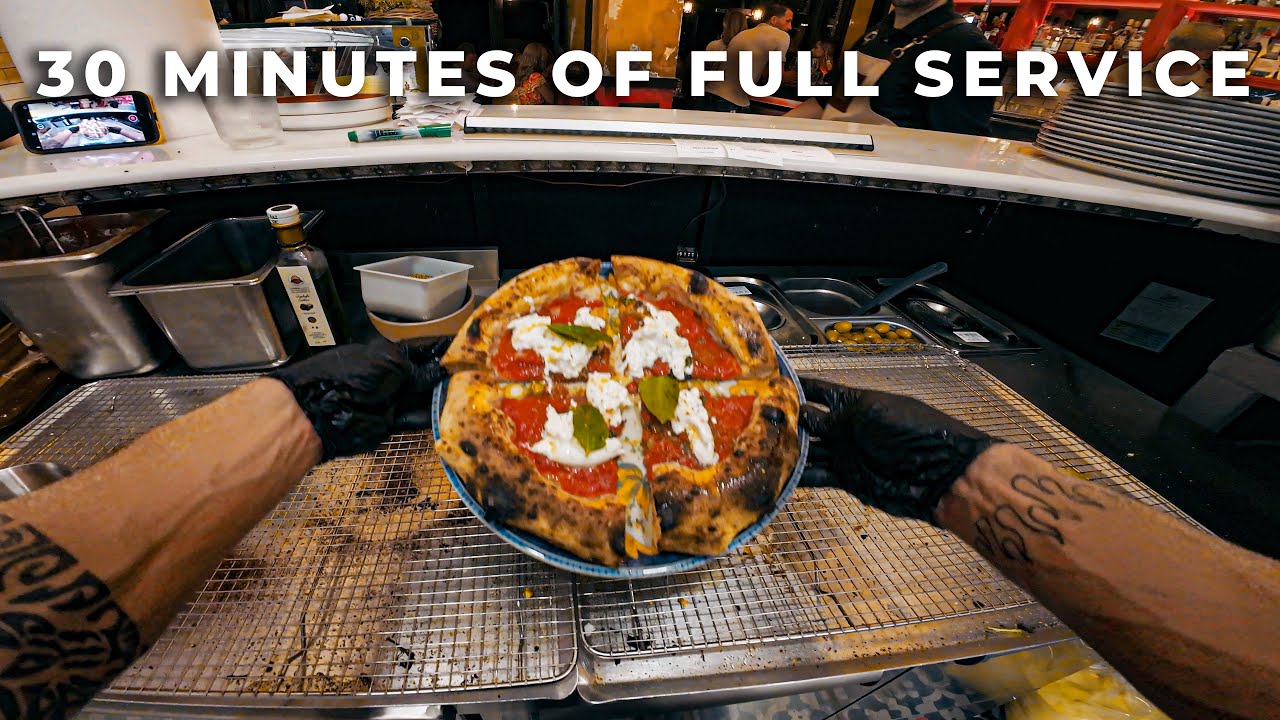 30 Minutes Of FULL service, day to night. (Italian Pizzaiolo)