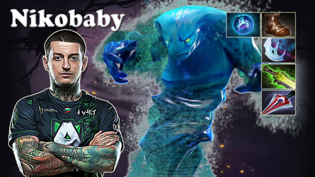 Nikobaby - Morphling Safelane party with Handsken Mirana | Dota 2 7.30c Gameplay