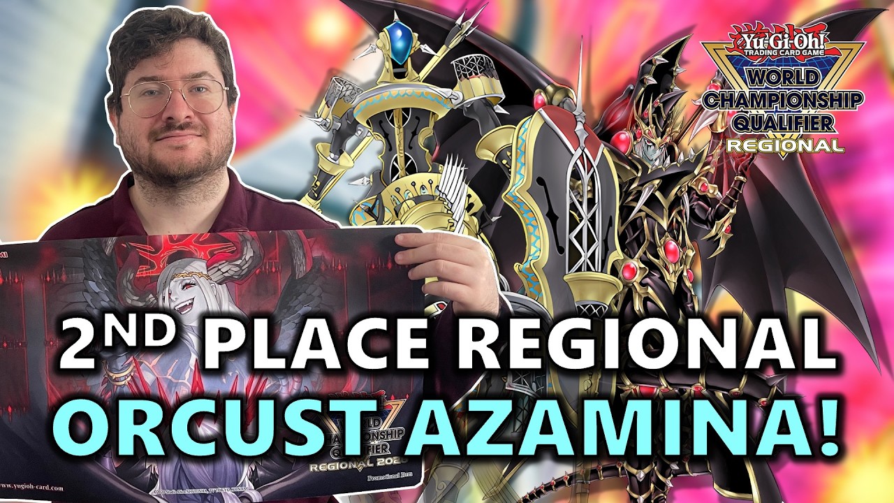 ВТОРОЕ МЕСТО на региональном турнире в Фредериктоне: Orcust Azamina Deck Profile с участием Марка...