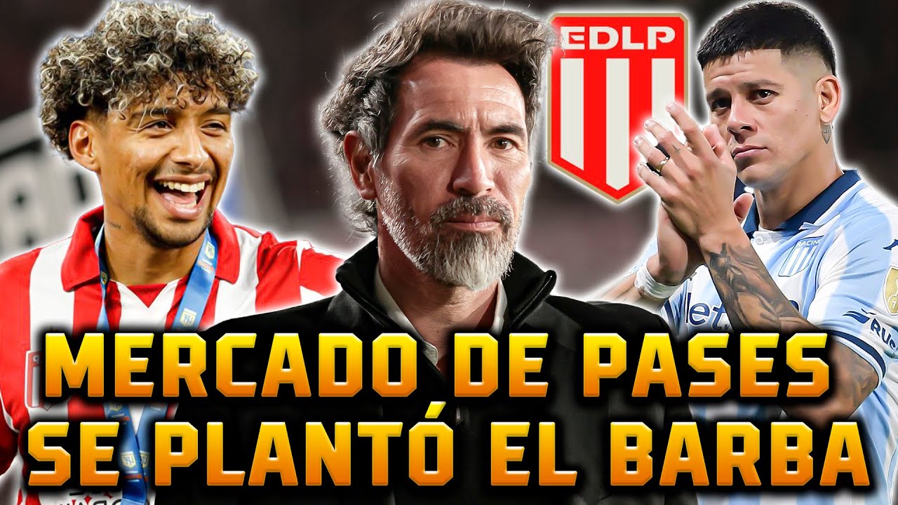 ESTUDIANTES MERCADO DE PASES EN VIVO - VUELVE ROJO? - ARRANCO EL AÑO