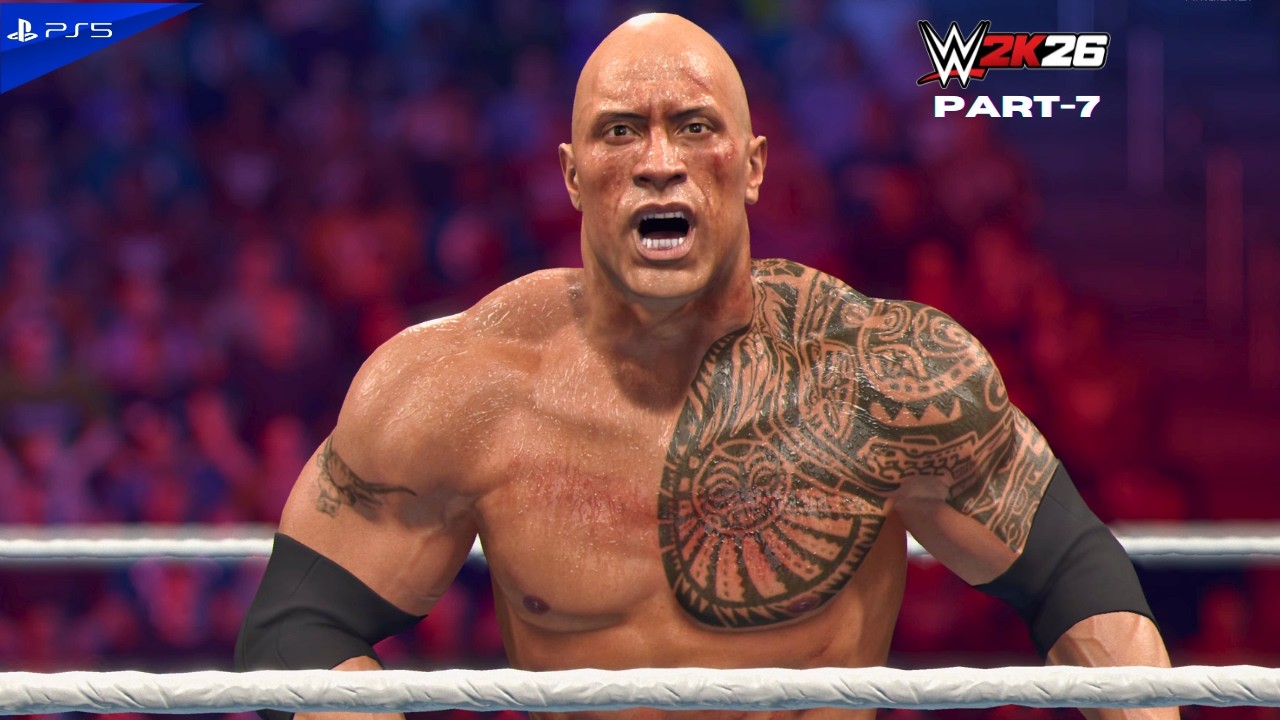 WWE 2K26 - Showcase Mode Gameplay Part 7 - CM Punk vs Rock || Anto Ryan Tamil Gaming