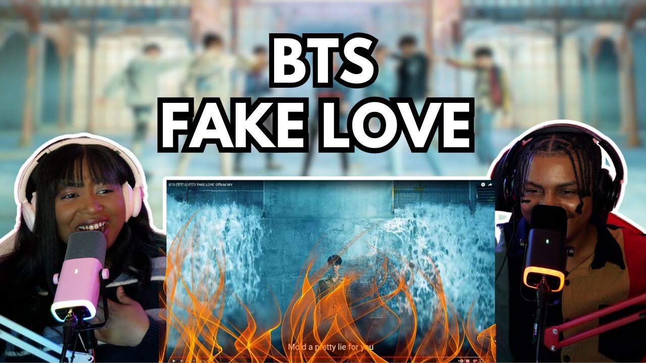 We React To BTS - FAKE LOVE For The First Time! 🔥