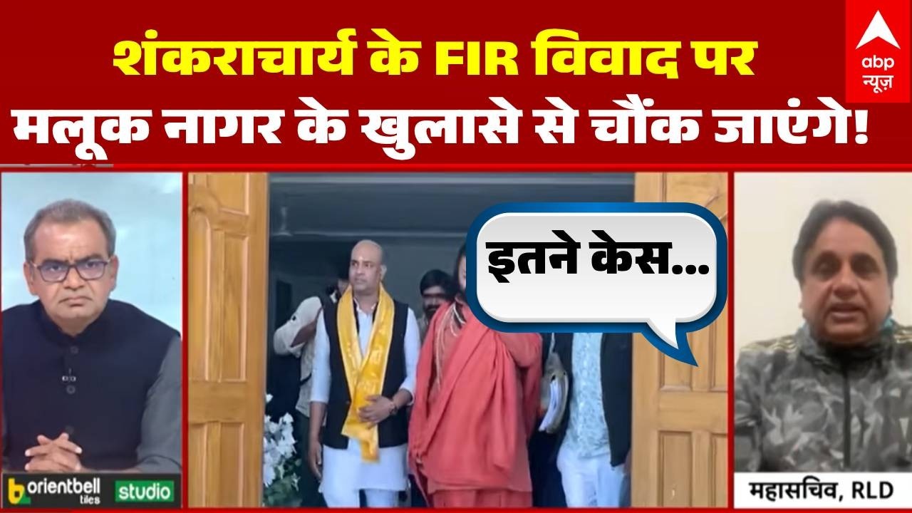 Sandeep Chaudhary:27 की लड़ाई शंकराचार्य पर आई..  | Seedha Sawal