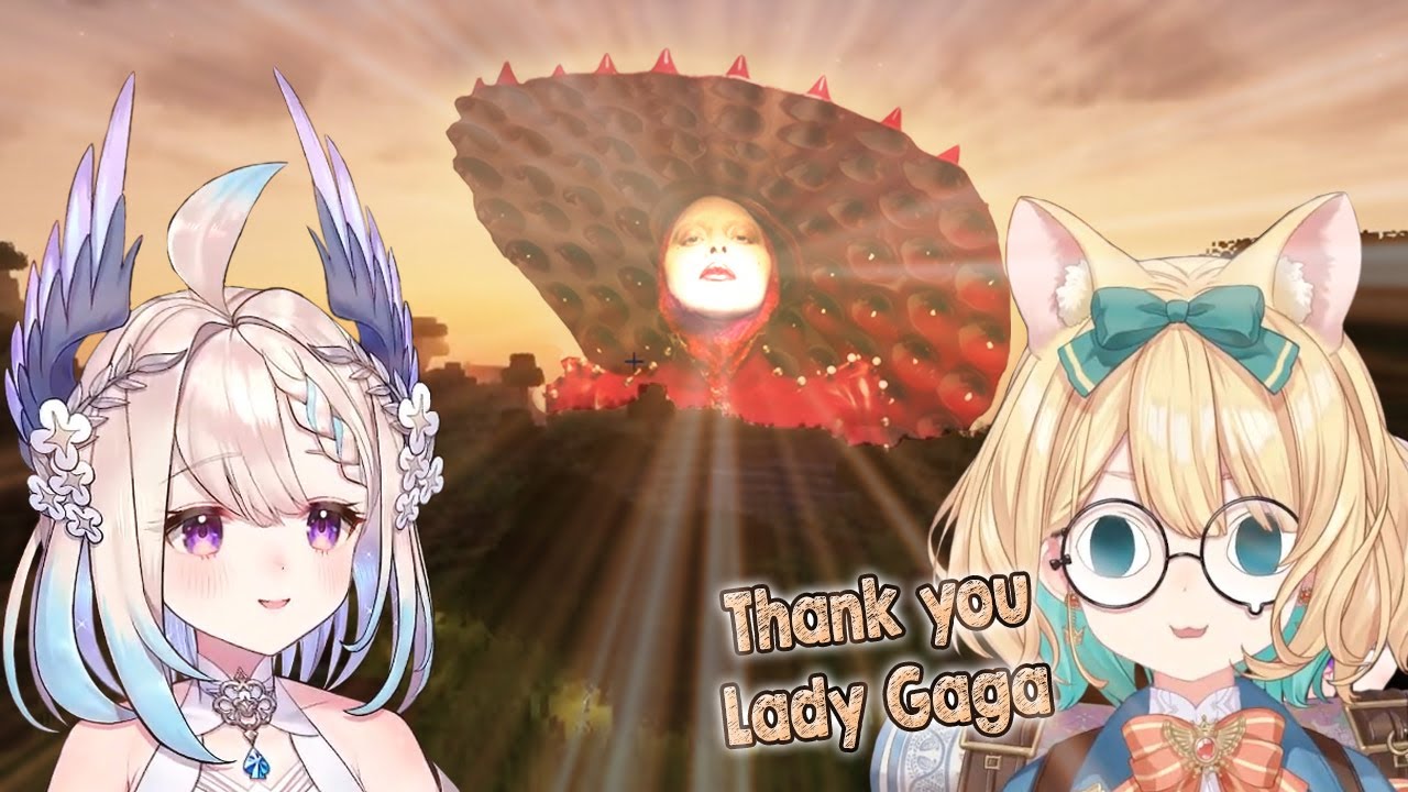 Baba and Bubu spreading the word of Lady Gaga #NijiEnchanted