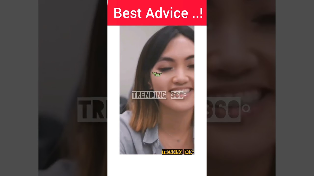 Best Advice from Professor 🙌