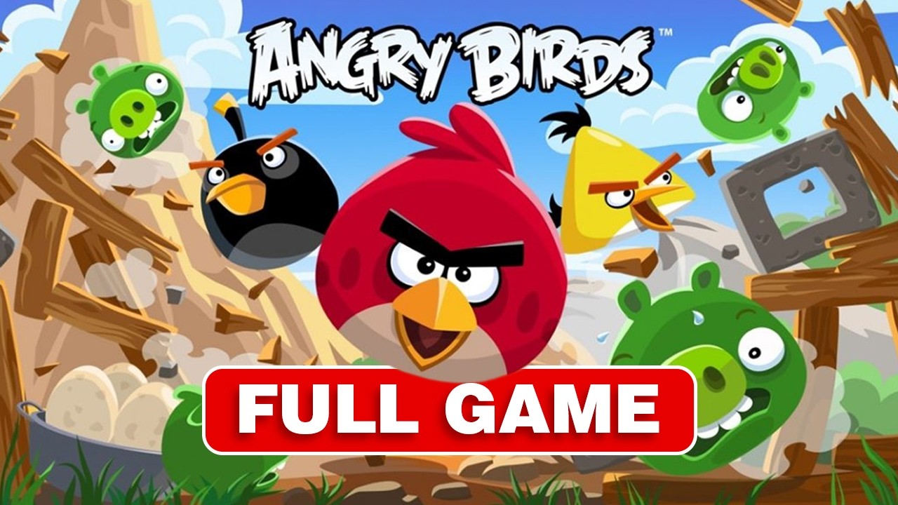 Angry Birds Classic (2009) | FULL GAME Walkthrough | All Levels | No Commentary Gameplay PC