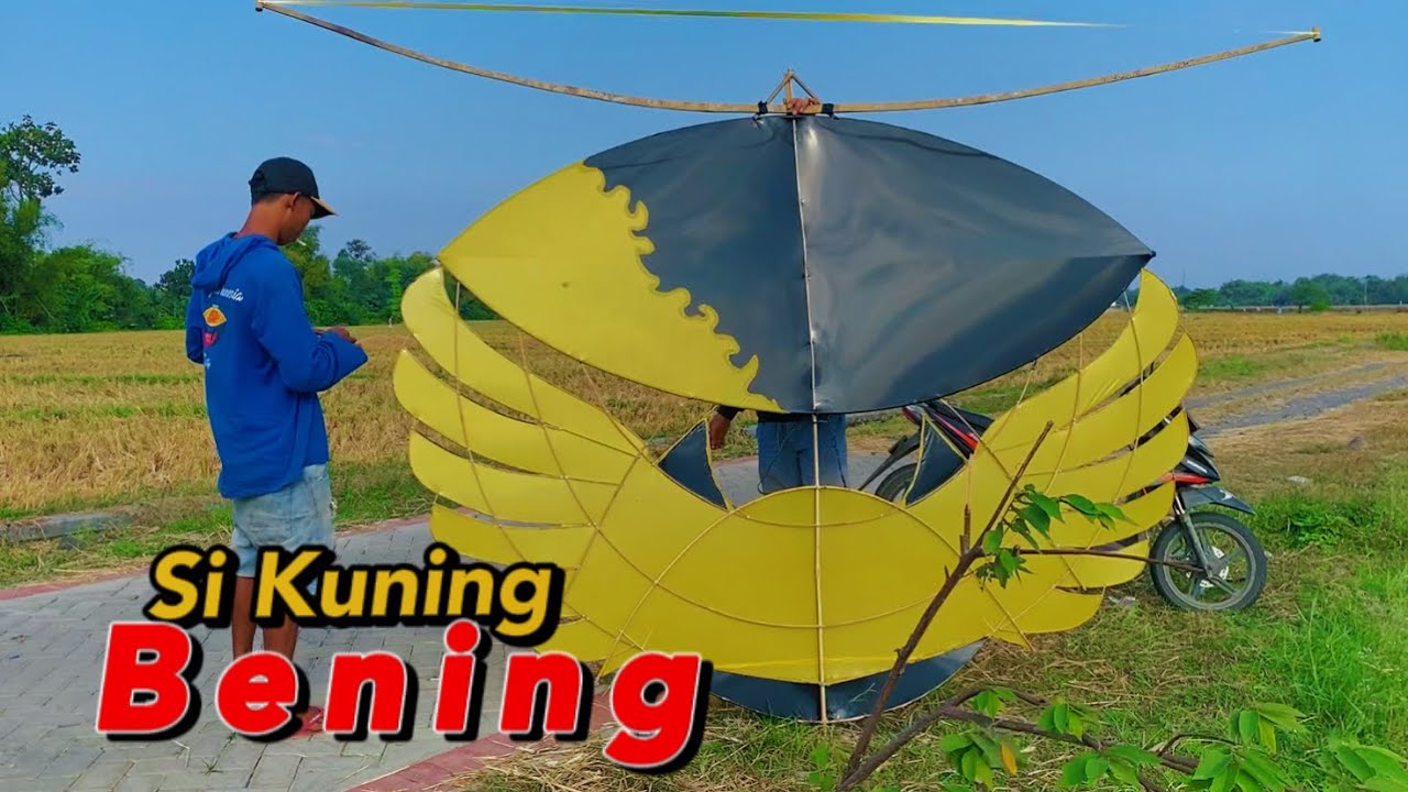 Layangan Ram Raman Empet Kuning Boleh Kalian Beli