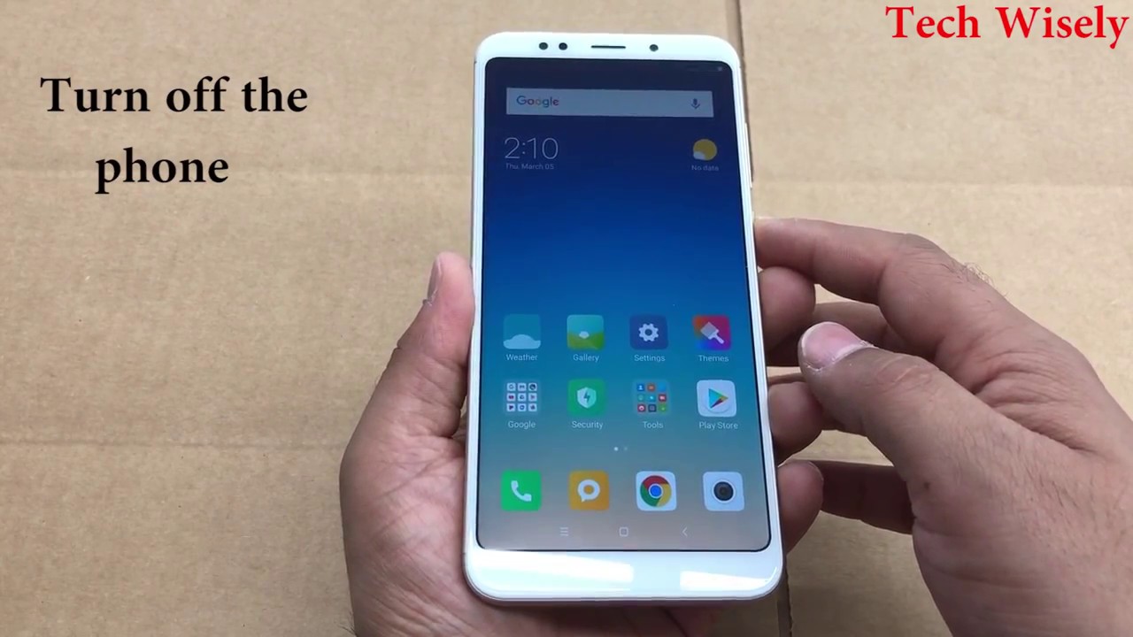 Xiaomi Redmi 5 Plus Hard Reset Wipe Data