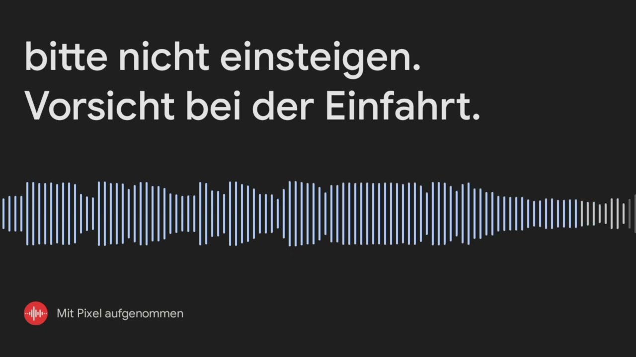 Blechelse in München Pasing auf Deutsch und Englisch