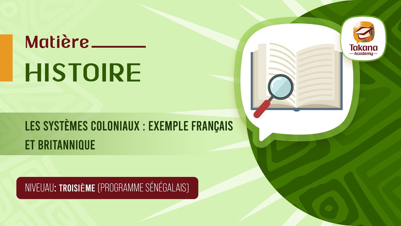 Histoire || Les systèmes coloniaux : exemple français et britannique || Troisième