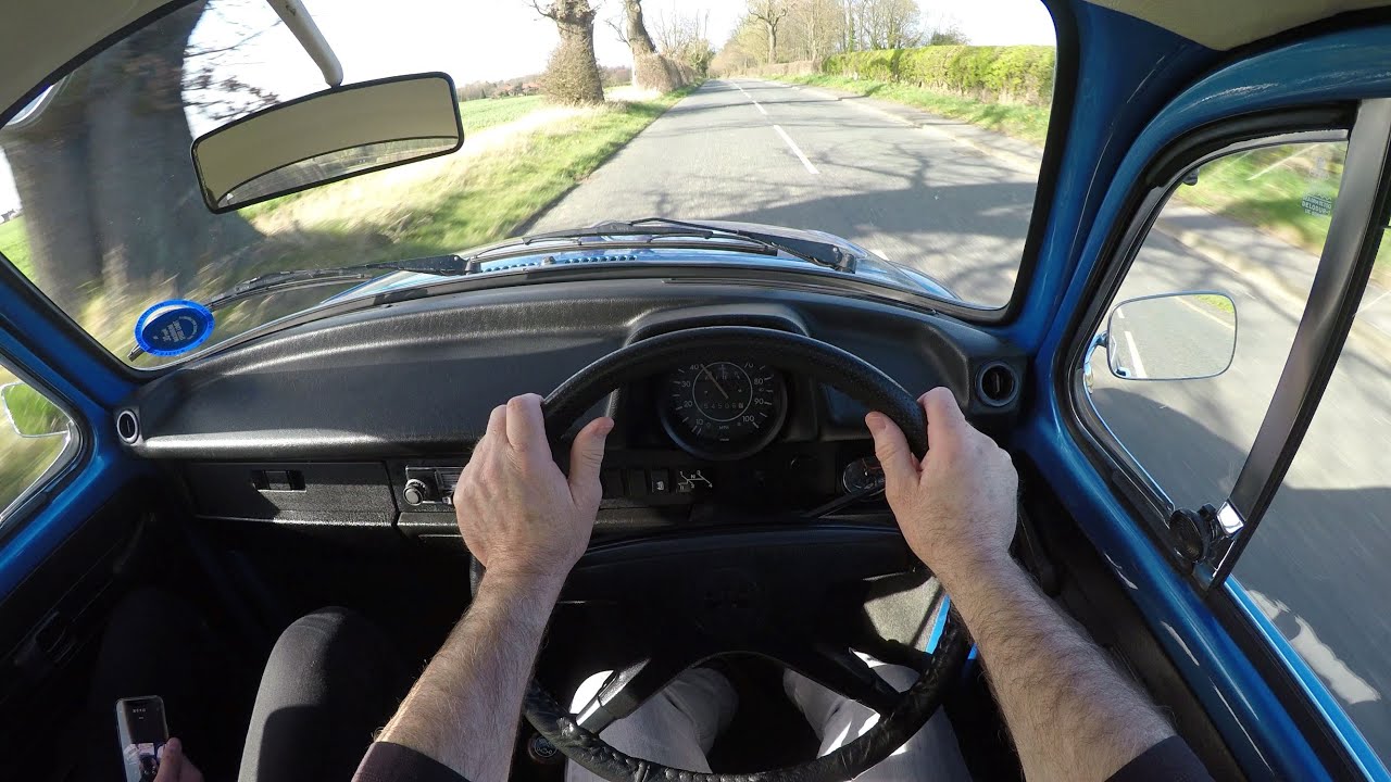 1975 VW Beetle 1303 - POV TEST DRIVE | Completely Original From New!