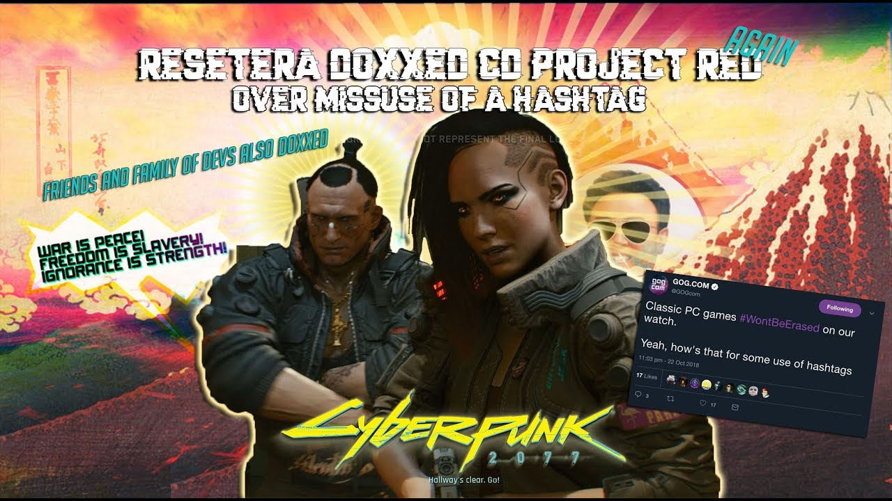 cyberpunk-2077 devs doxed & harassed again over a hashtag