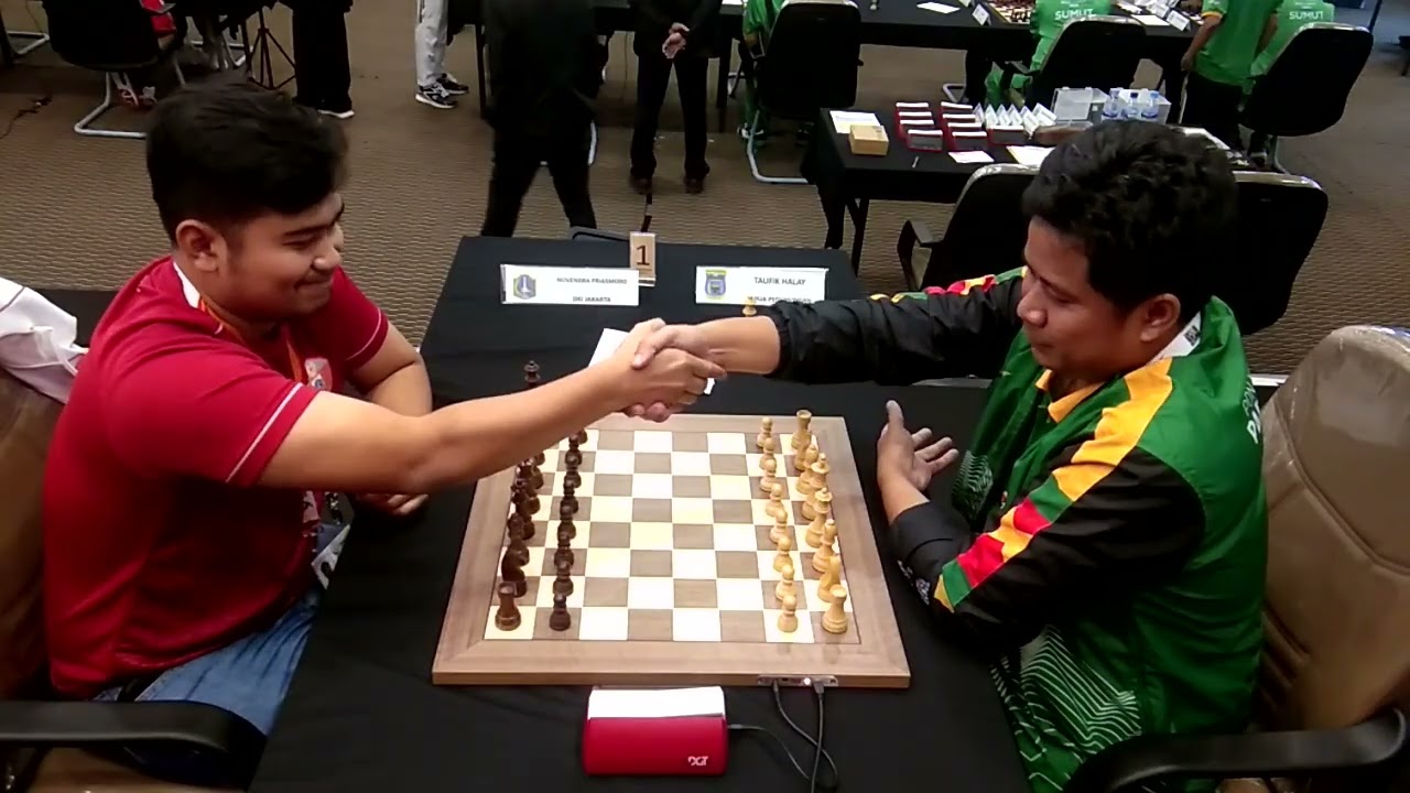 PON Sumut 2024 blitz - IM Taufik halay Vs GM Novendra Priasmoro